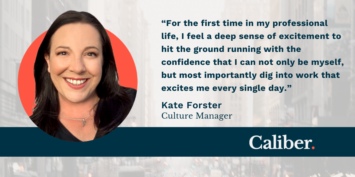 Staff Spotlight: Caliber’s Culture Manager Kate Forster