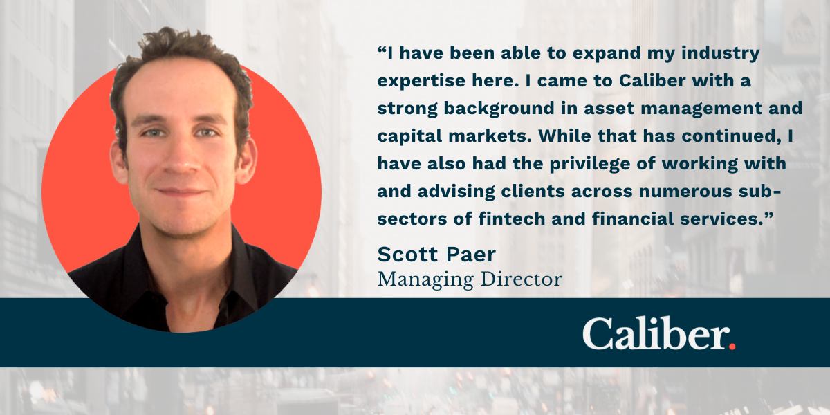 Staff Spotlight: Caliber Managing Director Scott Paer
