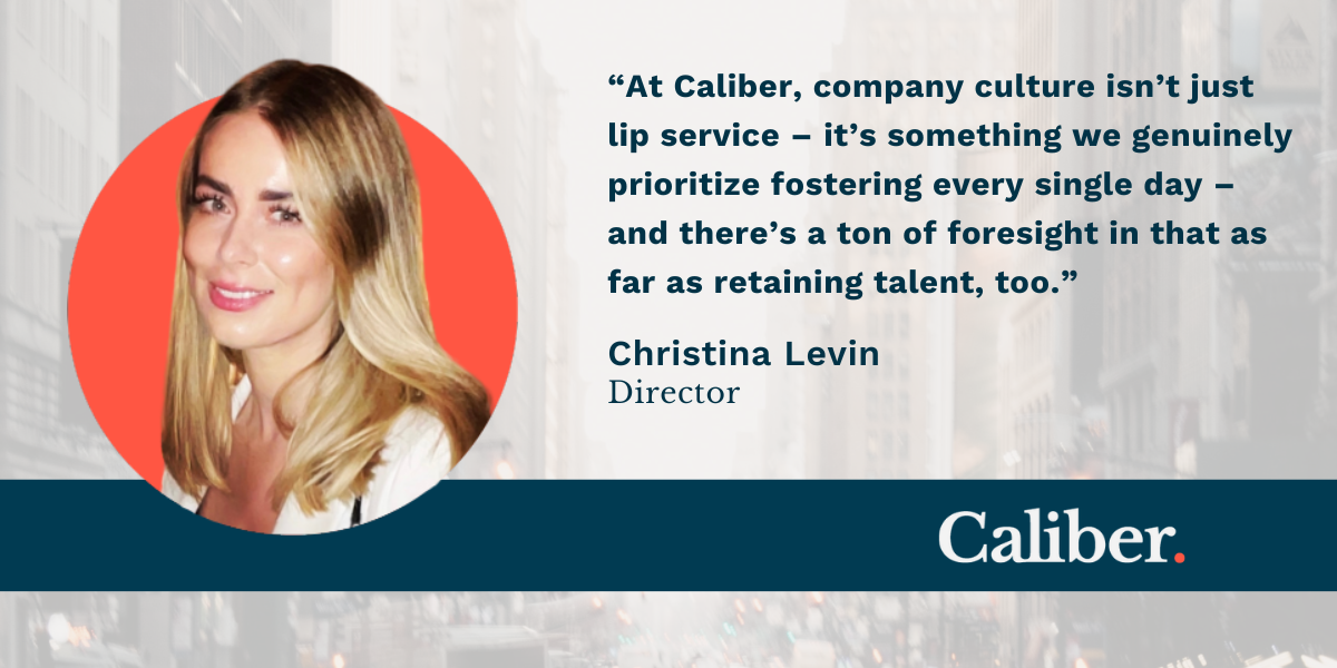 Staff Spotlight: Caliber Director Christina Levin