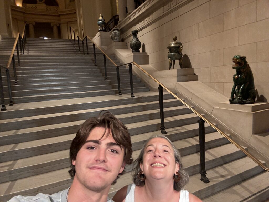 Caliber's Jack Audett & Kate Forster @ the Boston Museum of Fine Arts